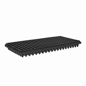 10 Pack of 200 Cell Seedling Trays with Drain Holes, 2000 Cells mini ornamental plant  