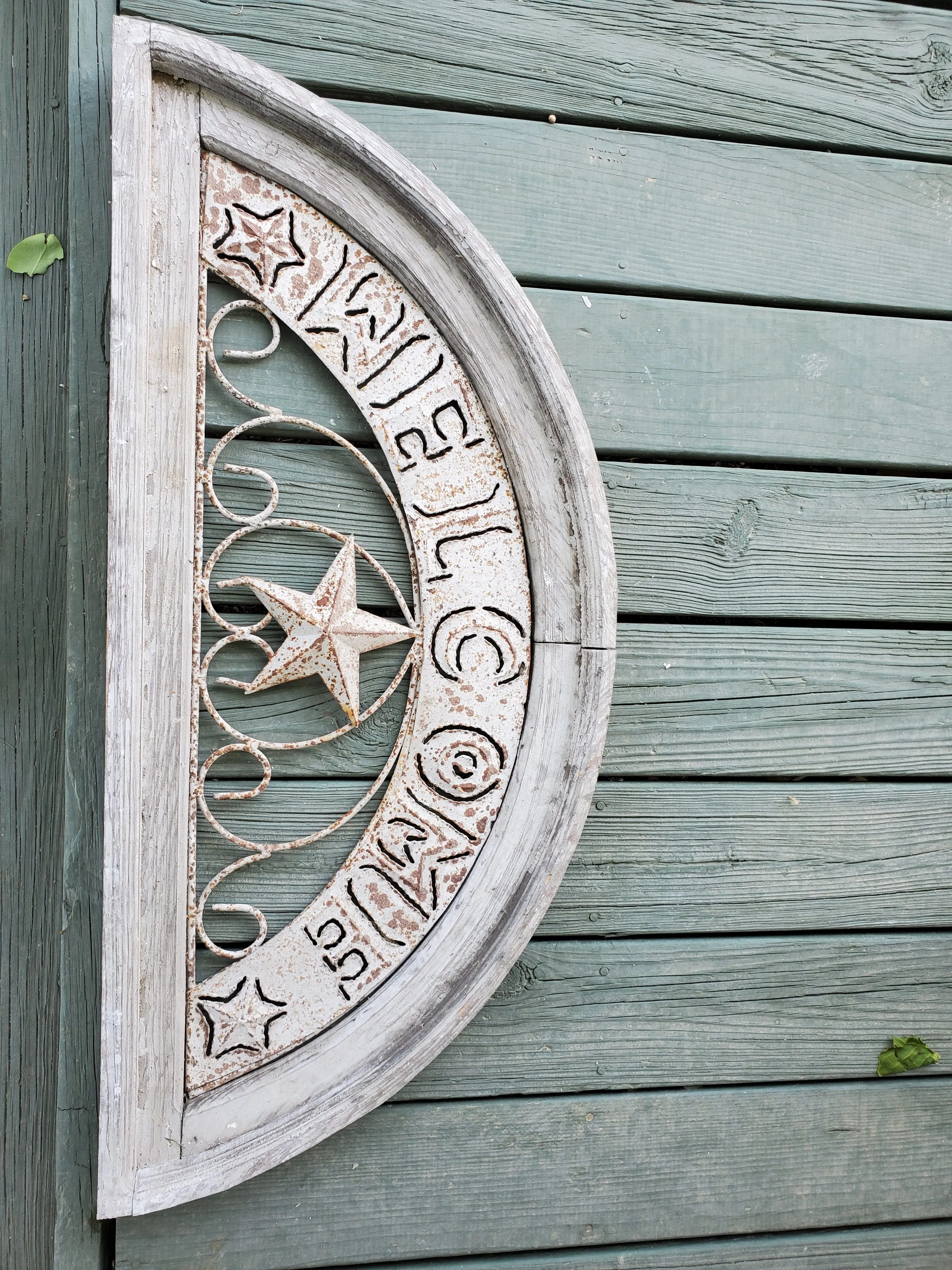1/2 WAGON WHEEL decorative plants  