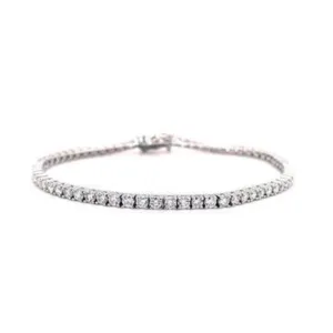 14K W Gold 2cttw F-SI2 Diamond Tennis Bracelet