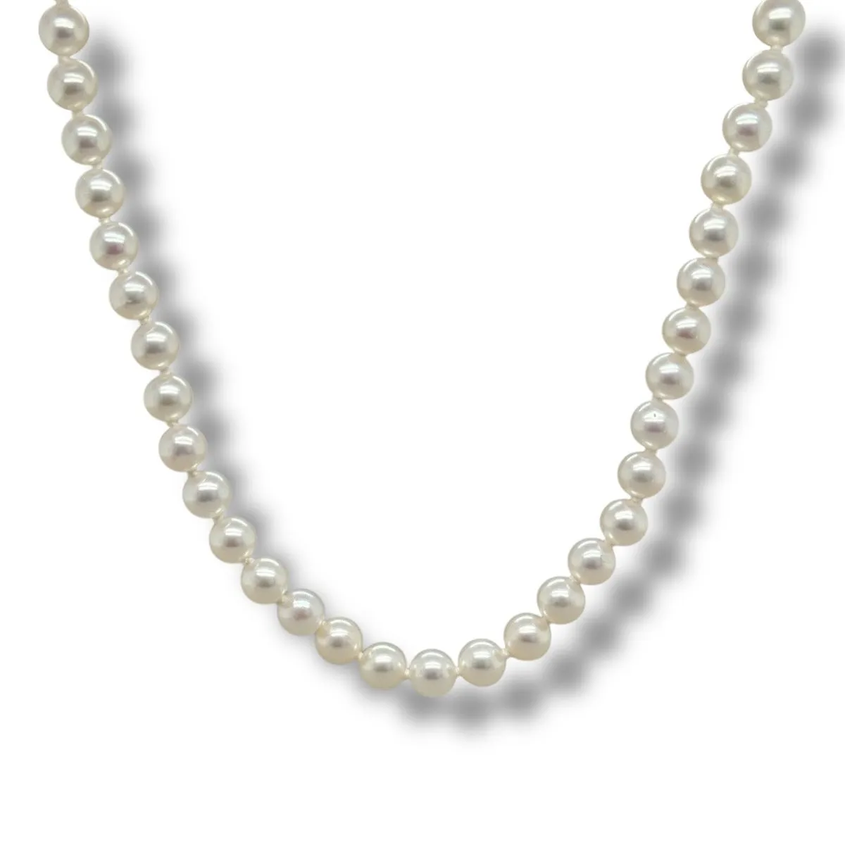 14K Y Gold 16" 4.5X5mm FWP Necklace