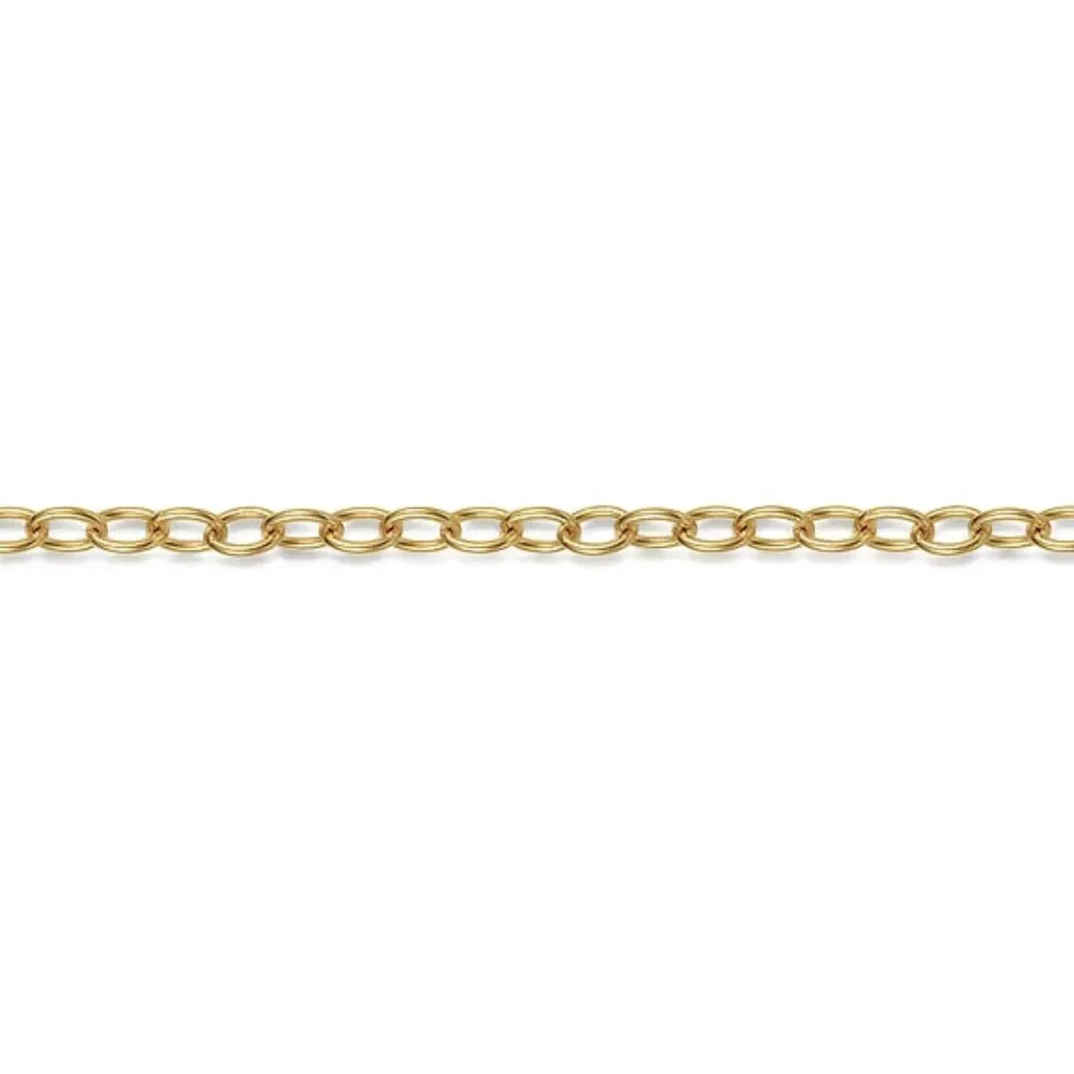 14K Y Gold 7" 4mm Link Bracelet