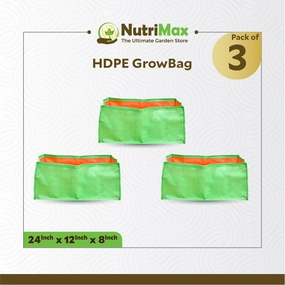 200 GSM HDPE Grow Bags 24 x 12 x 8 inch Outdoor Plant Bag classic flowerpot  