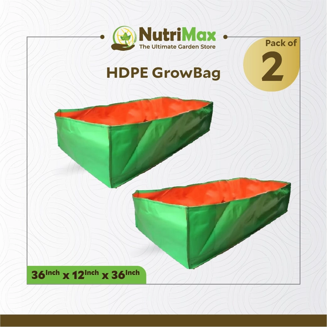 200 GSM HDPE Grow Bags 36 x 36 x 12 inch Outdoor Plant Bag