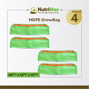 200 GSM HDPE Grow Bags 60 x 12 x 12 inch Outdoor Plant Bag classic flowerpot  
