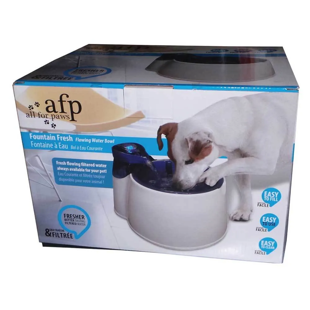 2L Fountain Fresh Pet Water Filter Bowl - Interactive Dog Cat Purifier V238-SUPDZ-43022377734