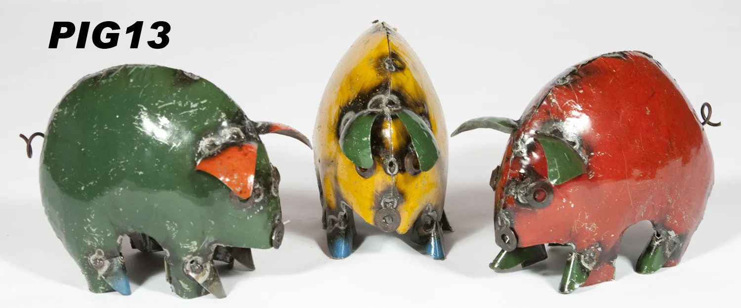 3 Little Pigs decorative plants  