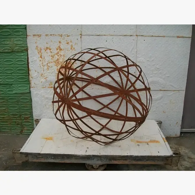 36" Strap Ball Sphere for Pots or Ground Display 2 Piece