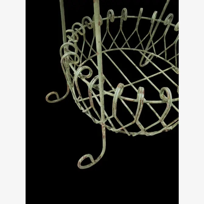38" Tall 2 Basket Planter Round
