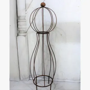 38" Bonnie Ball Top Topiary Trellis Flower & Vine Support decorative plants  