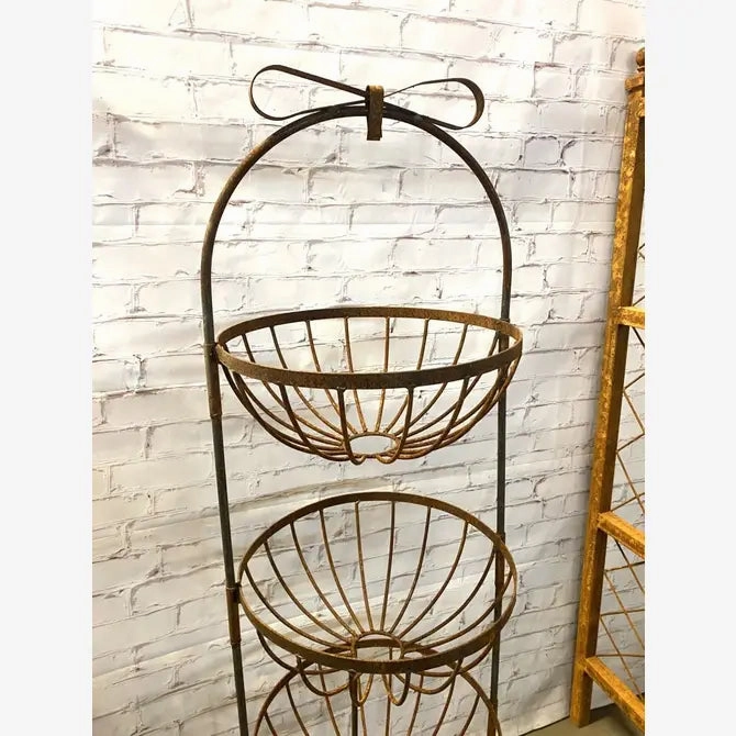 3 Tier Stand with Scrolls Planter or Store Display
