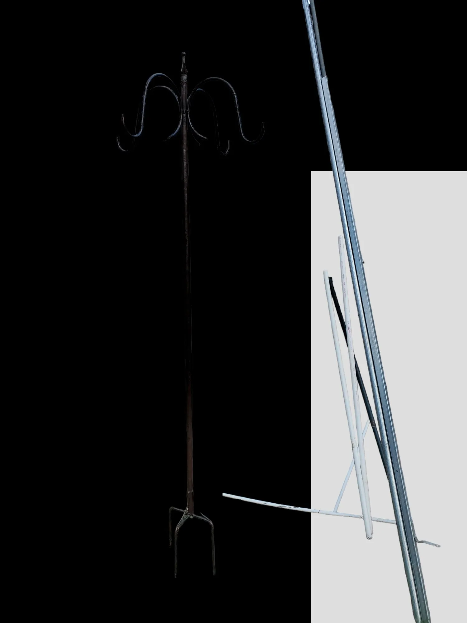 4 Shepards Hook with Finial