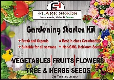 45 Varities of Vegetables 2500  Seeds With Instruction Manual