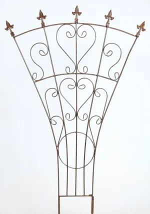 61" Tall Trellis with Arrows decorative plants  