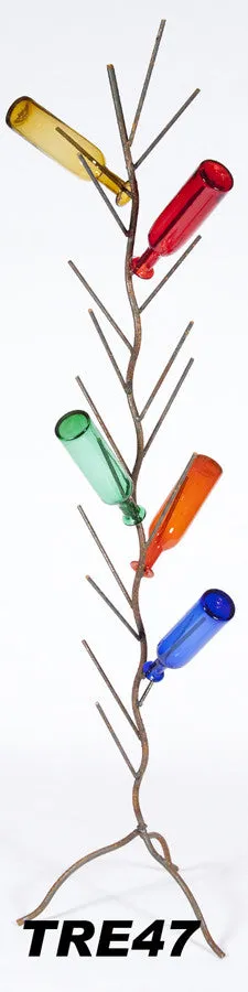 65in. Tall Bottle Tree Base 19in. decorative plants  