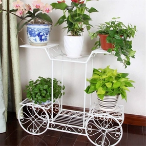 6-Tier Cart Planter Stand | Outdoor Flower Rack cactus succulent plant  