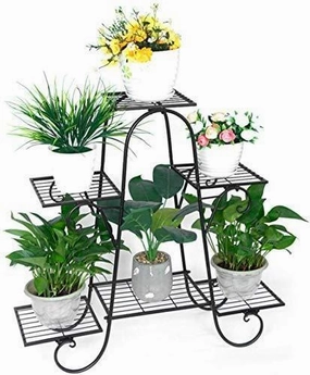 6 Tier Plant Stands for Indoors and Outdoors, Flower Pot Holder cactus succulent plant  