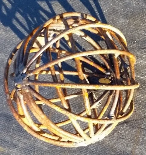 6" Garden Ball decorative plants  