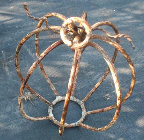 6" PUMPKIN MINI decorative plants  