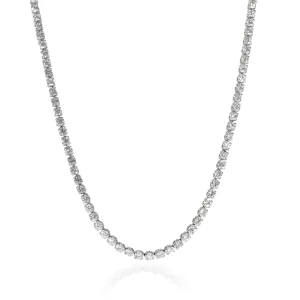 7 ctw White Gold Lab-Grown Diamond Necklace