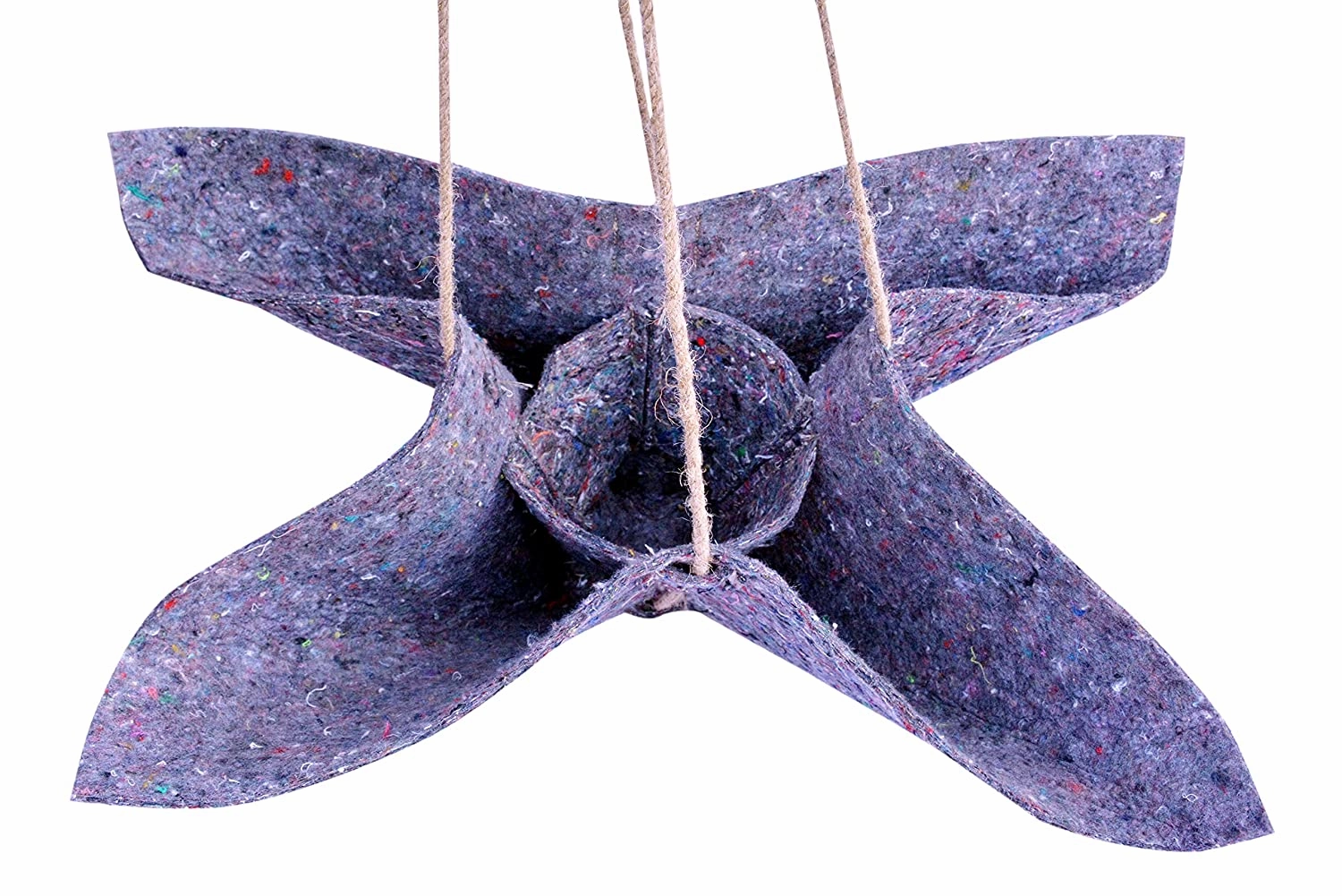 850 GSM Vertical Star Hanger Geotextile Planter (17x17x10 Inch)
