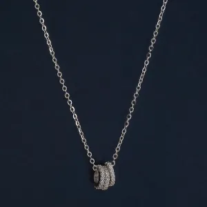 92.5 Silver Pendant with Chain  183185