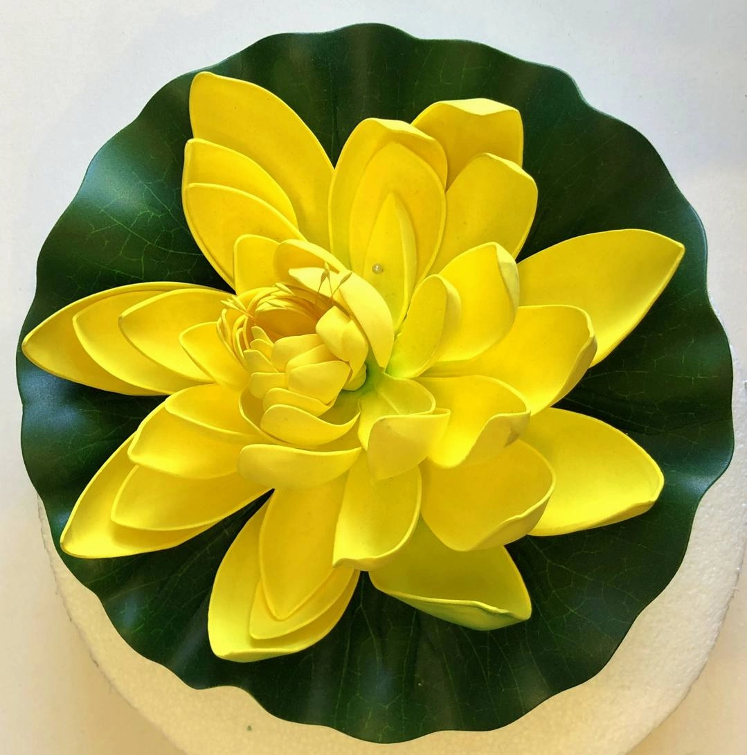 ACC0025 Floating Water Lily / Lotus Flower 3 Sizes Various Colours