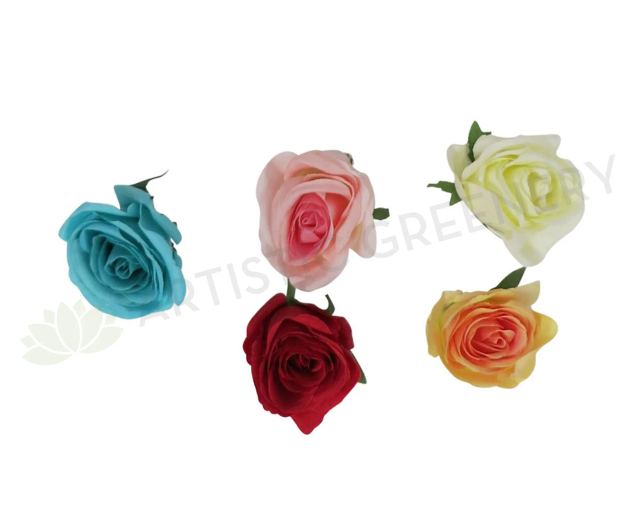 ACC0047 Single Rose Head (Availabe in 8 Colours) indoor houseplants  