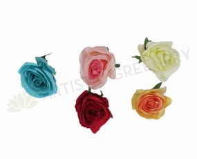 ACC0047 Single Rose Head (Availabe in 8 Colours) outdoor greenery  
