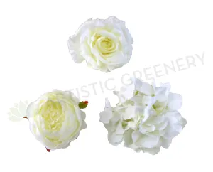 ACC0078 Premium Single Flower Head - White (Large Size) indoor houseplants  
