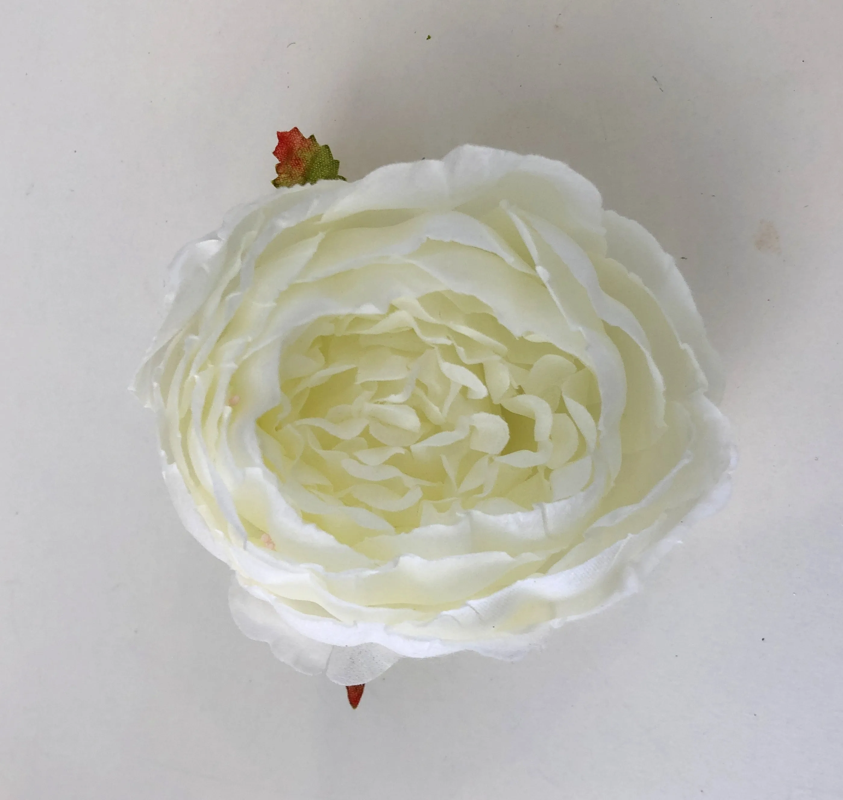 ACC0078 Premium Single Flower Head - White (Large Size)