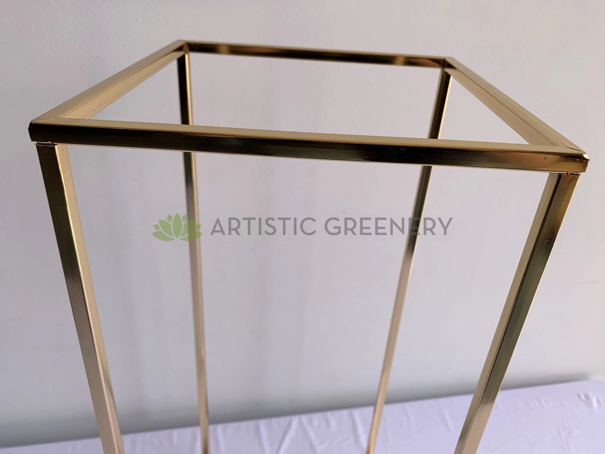 ACC0087C - Gold Stand Rectangle (Chrome Finish) 60 / 80 / 100cm