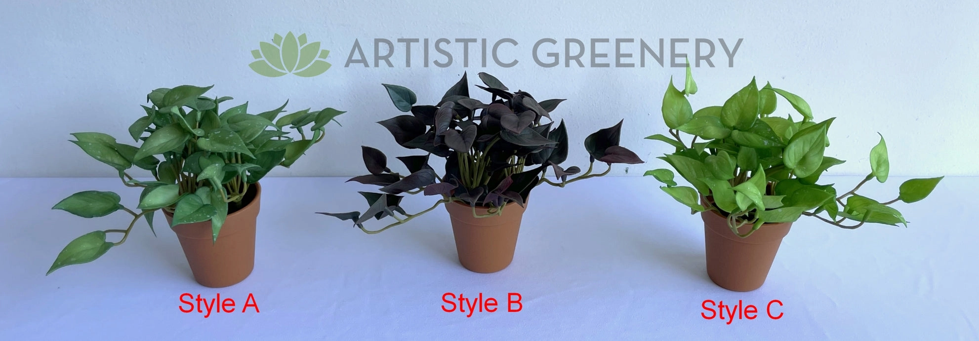 ACC0110 Small Potted Succulent 15cm 9 Styles