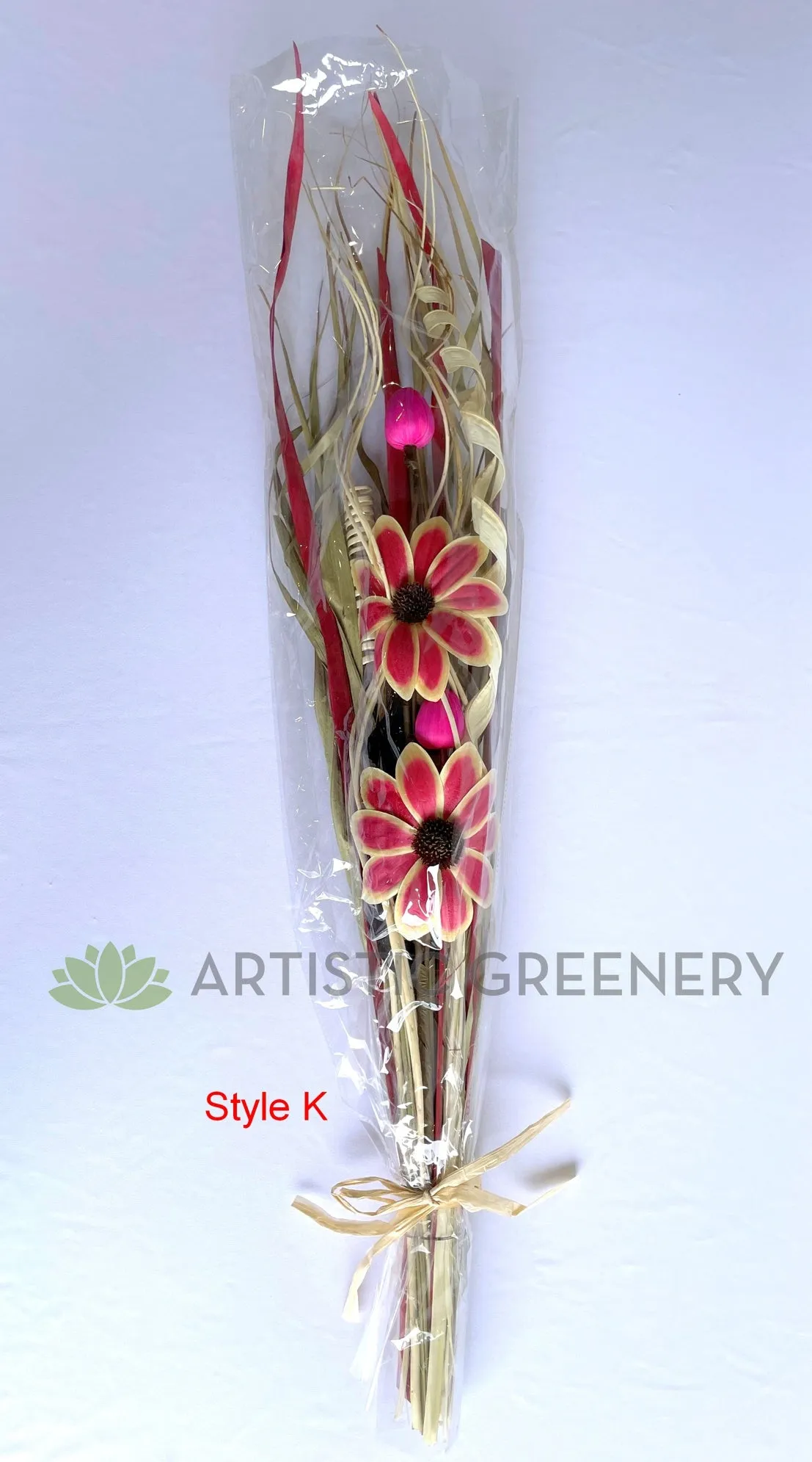 ACC0111-25A Dried Flower Bouquet 93 x 21cm 3 Styles