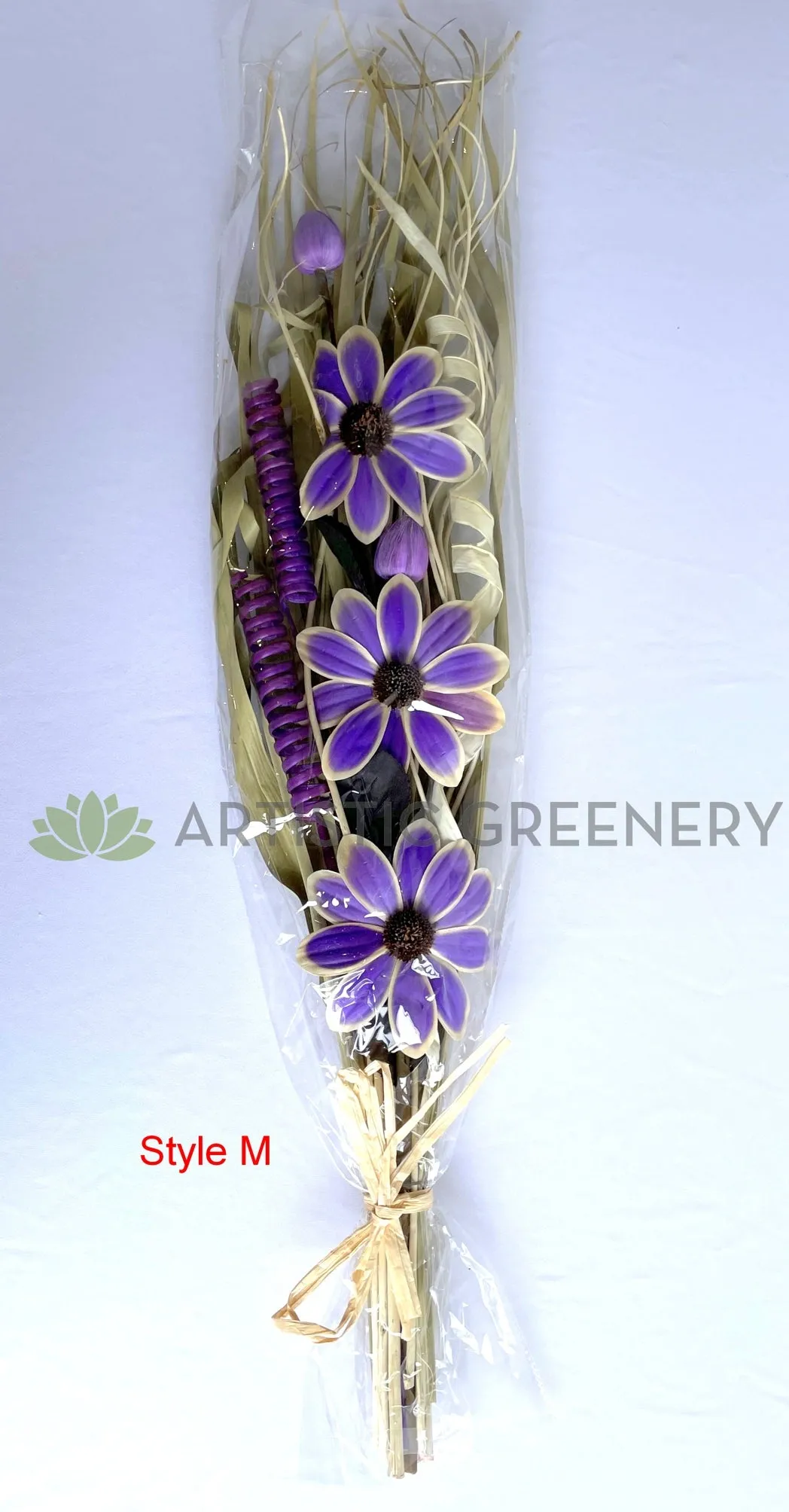 ACC0111-25A Dried Flower Bouquet 93 x 21cm 3 Styles