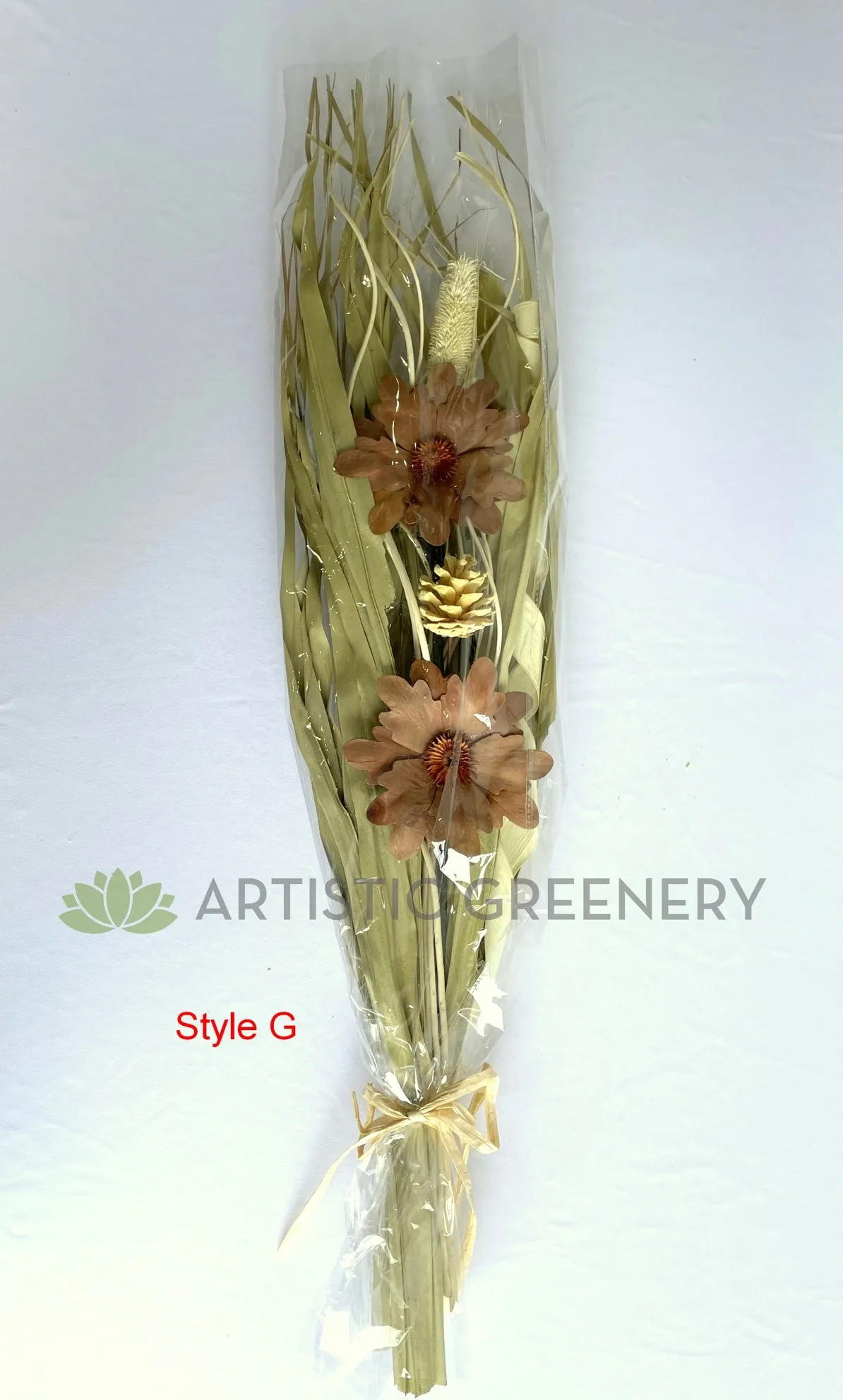 ACC0111-25B Dried Flower Bouquet 93 x 21cm 4 Styles