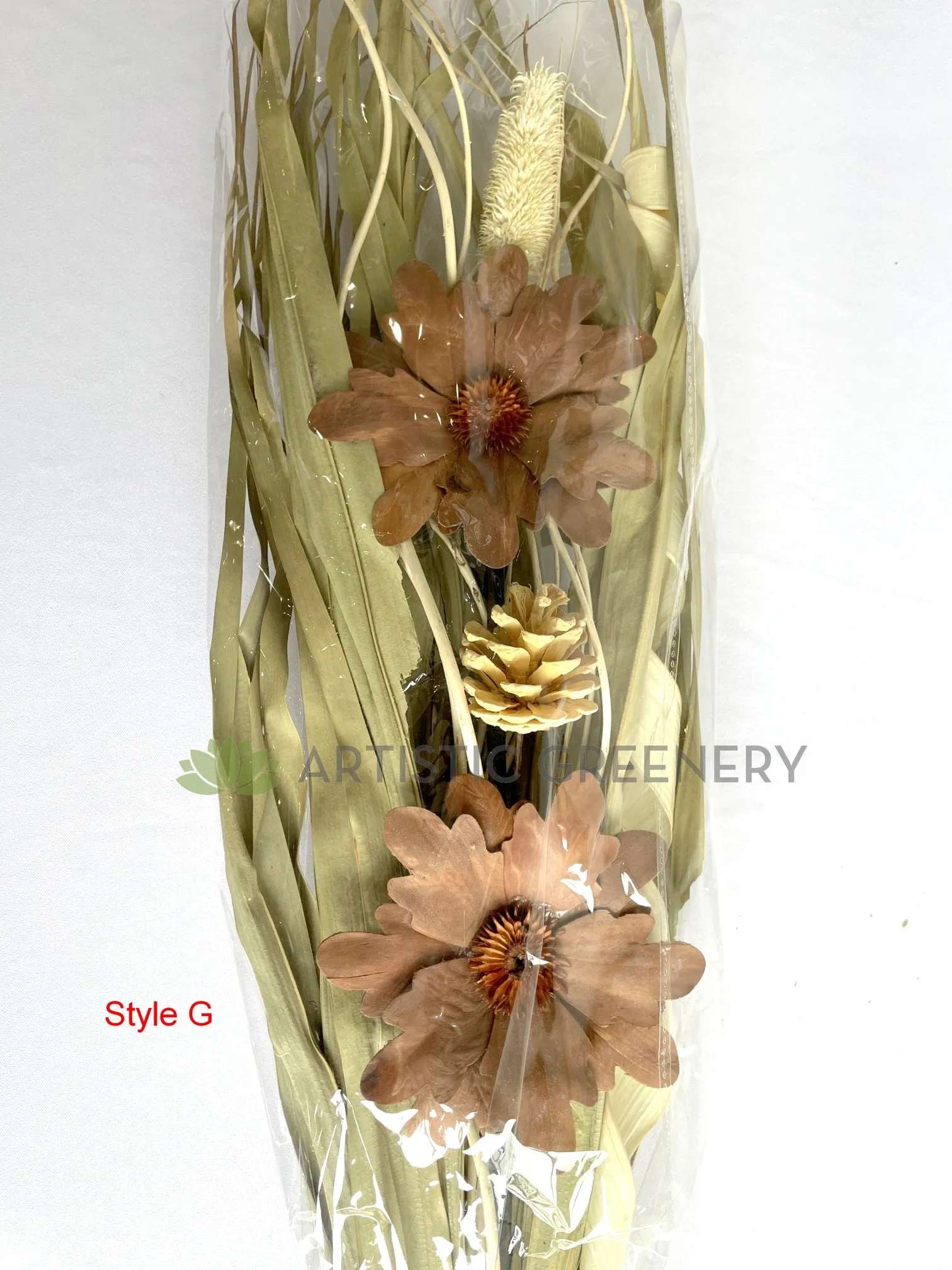 ACC0111-25B Dried Flower Bouquet 93 x 21cm 4 Styles