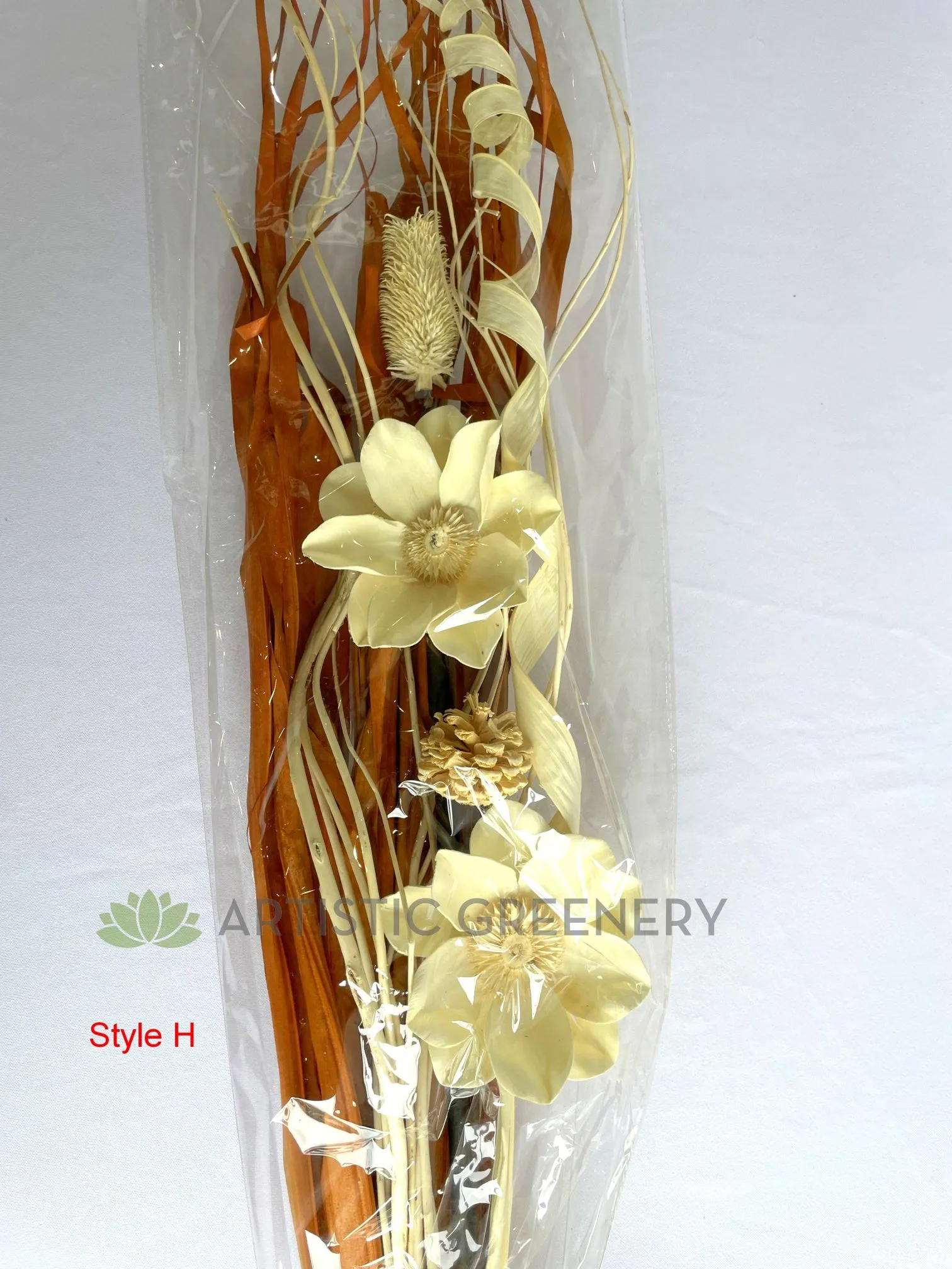 ACC0111-25B Dried Flower Bouquet 93 x 21cm 4 Styles