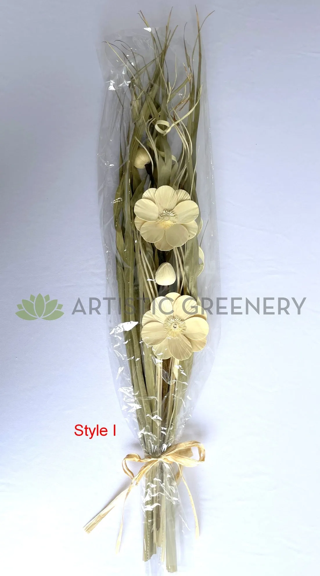 ACC0111-25B Dried Flower Bouquet 93 x 21cm 4 Styles