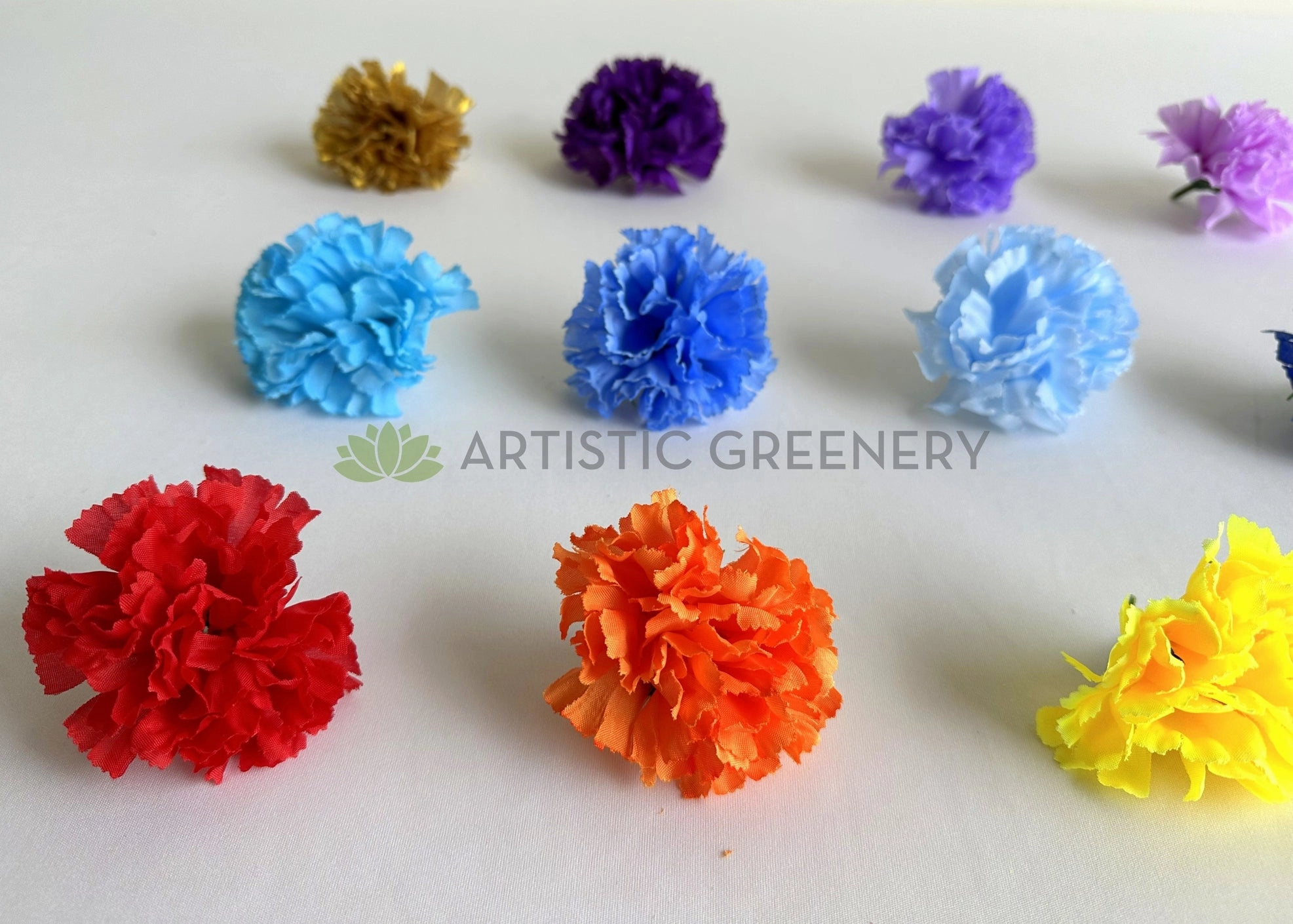 ACC0114 Carnation Flower Head (Various Colours)