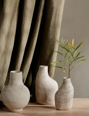 Adino Decorative Vases (Set of 3) mini ornamental plant  