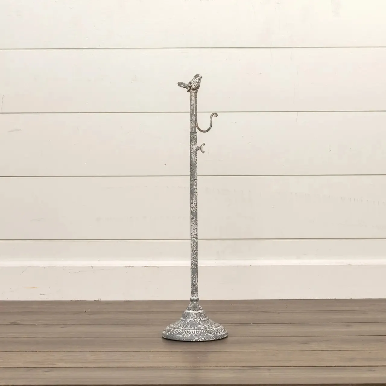 Adjustable Weathered Grey Display Stand