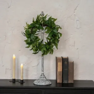 Adjustable Weathered Grey Display Stand dried flowers  