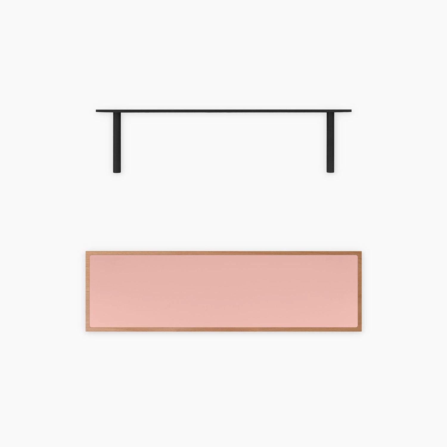Aksel Inlay Alder Floating Shelf
