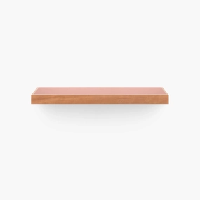 Aksel Inlay Cherry Floating Shelf unique vase design