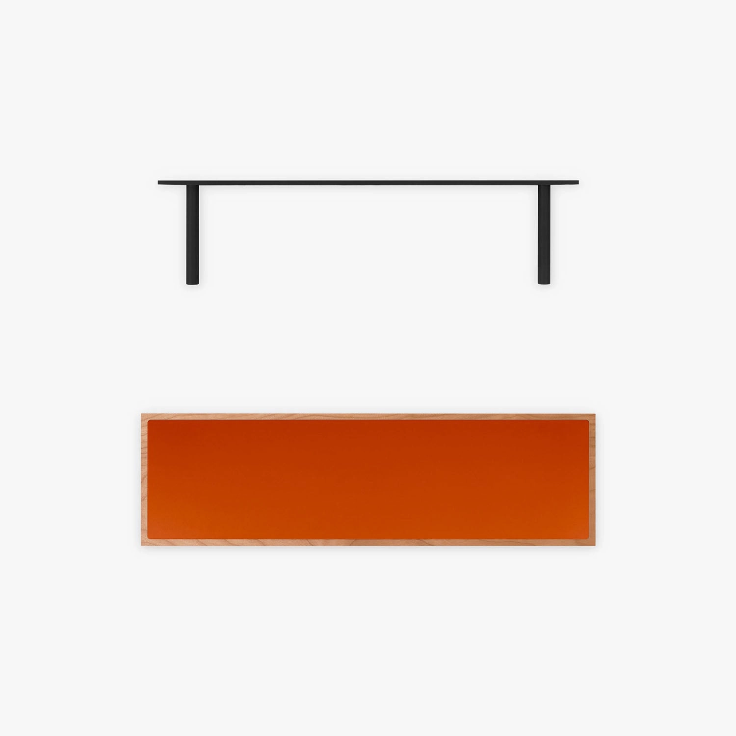 Aksel Inlay Cherry Floating Shelf