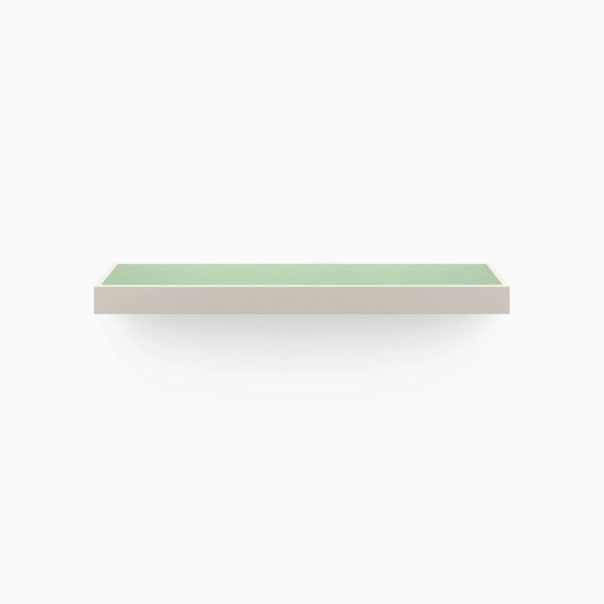Aksel Inlay Concretey Floating Shelf unique vase design