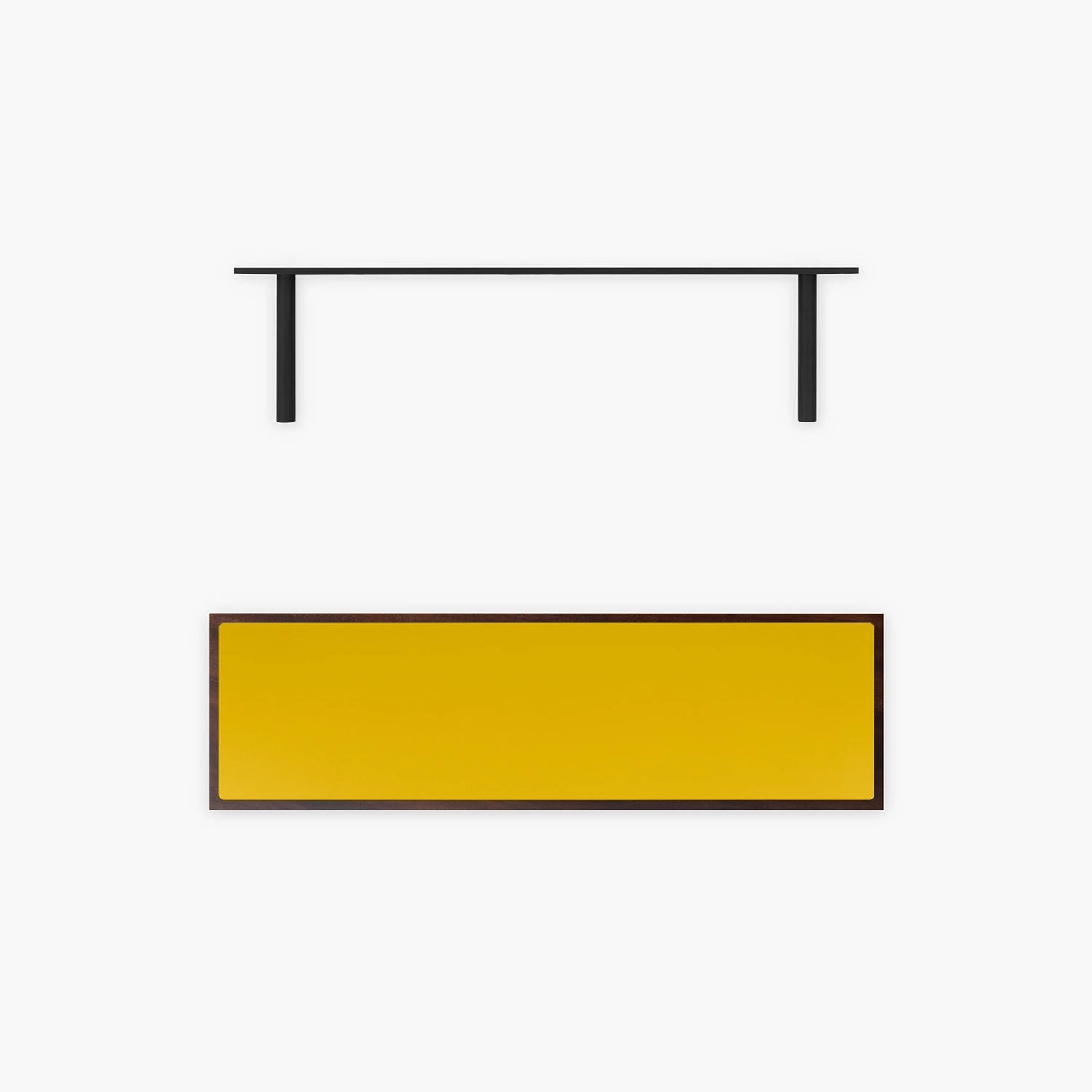 Aksel Inlay Dutch Mocha Floating Shelf