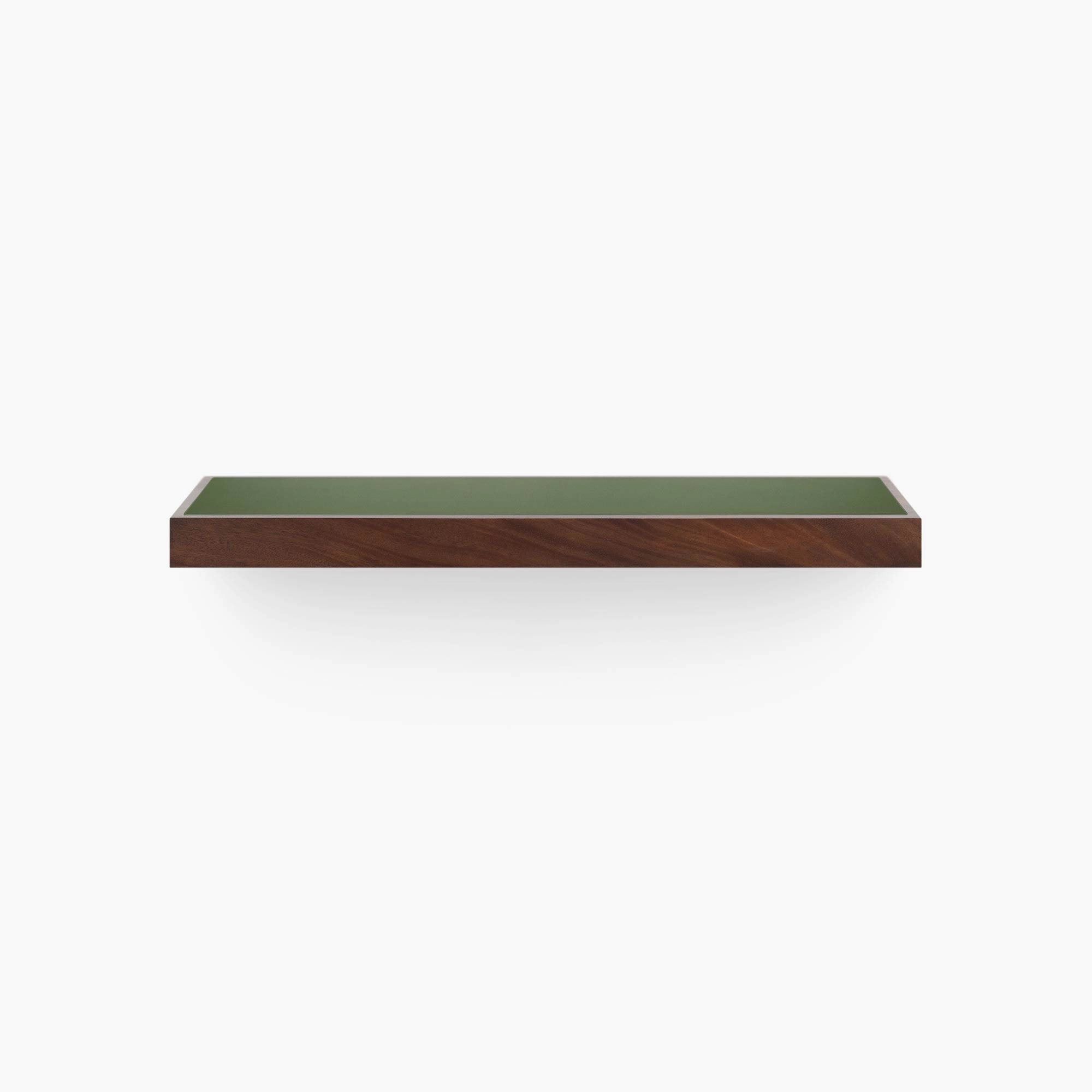 Aksel Inlay Dutch Mocha Floating Shelf unique vase design