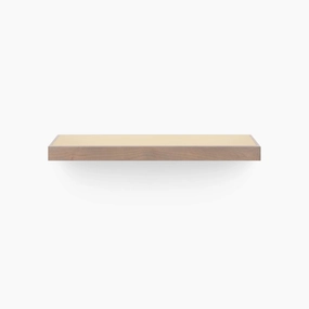 Aksel Inlay Hatch Grey Floating Shelf unique vase design