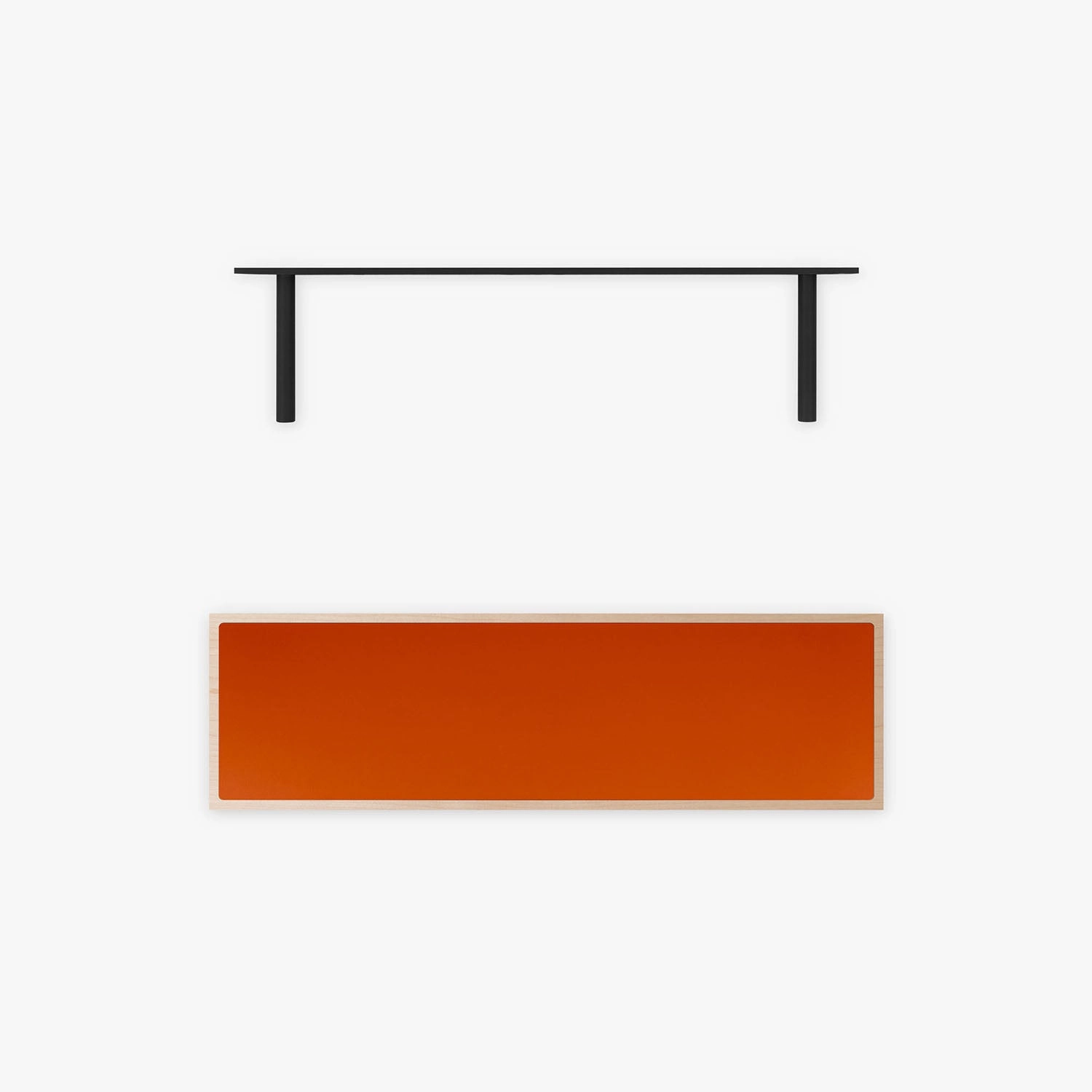 Aksel Inlay Maple Floating Shelf